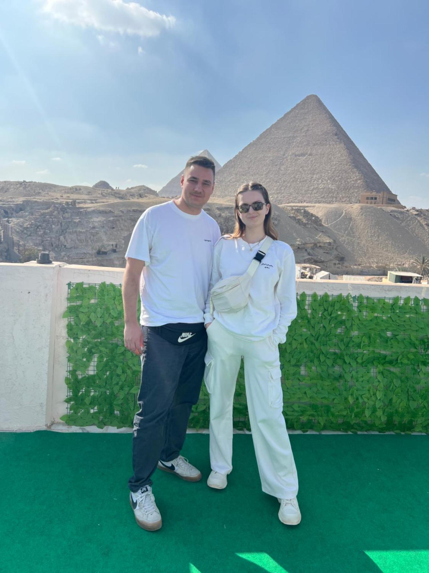 New Pyramids View Cairo
